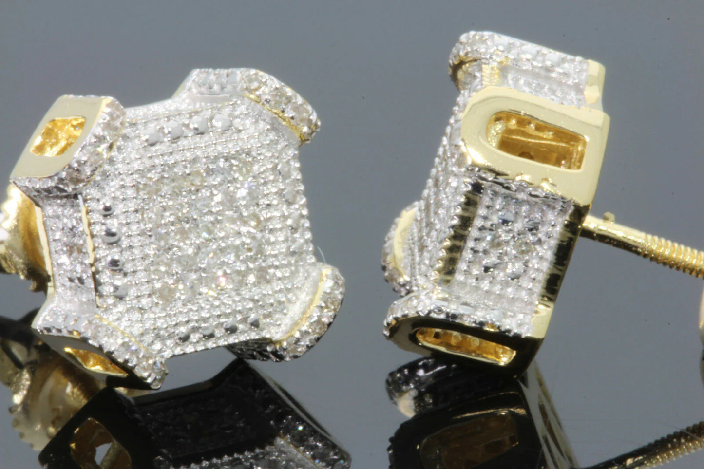 Iced out Stud Earrings