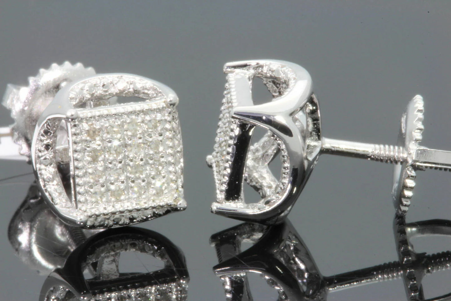 Iced out Stud Earrings