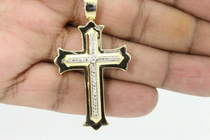 Iced out Cross Pendant