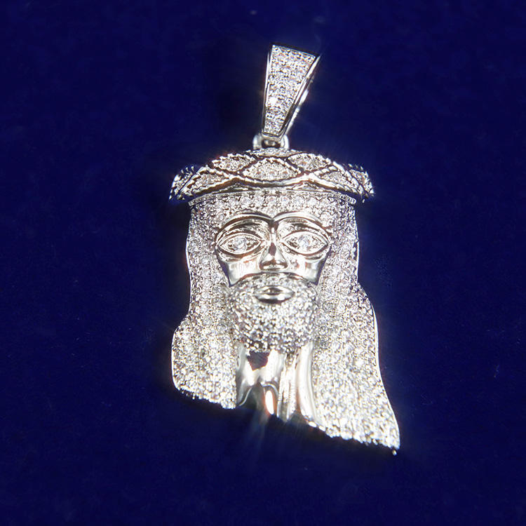 Iced out Jesus Pendant