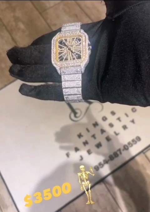 Skeleton Cartier Watch