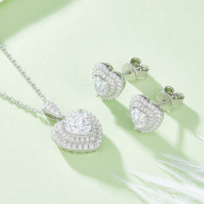 Bridal Wedding Engagement Jewelry Set