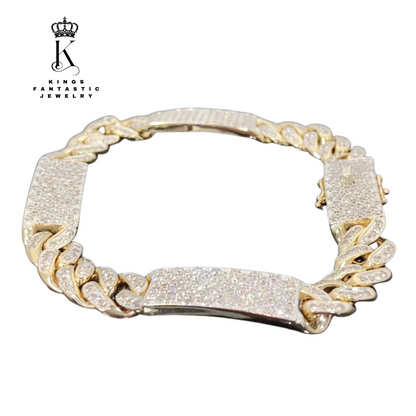 Cuban Iced out Bracelet