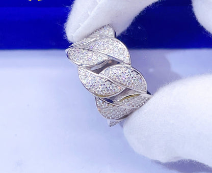 Cuban Iced out Ring