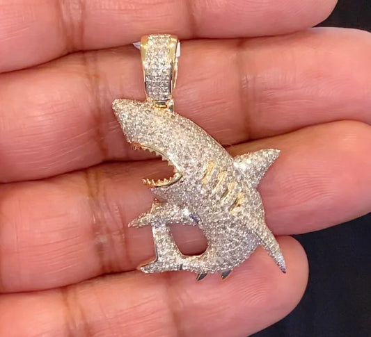 Shark Fish Charm Pendant