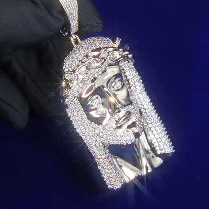 Iced out Jesus Pendant