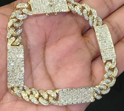 Cuban Iced out Bracelet