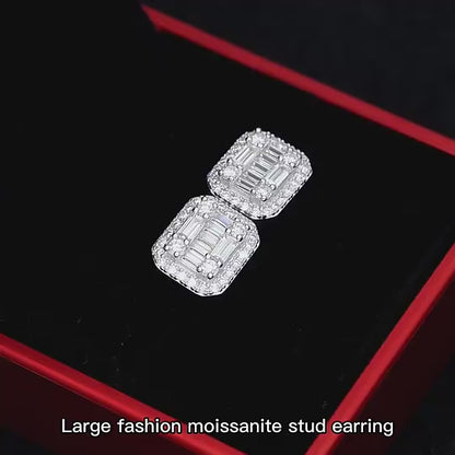 Iced out Stud Earrings