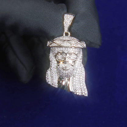 Iced out Jesus Pendant