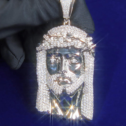 Iced out Jesus Pendant