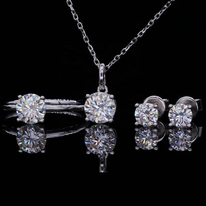 Bridal Wedding Engagement Jewelry Set